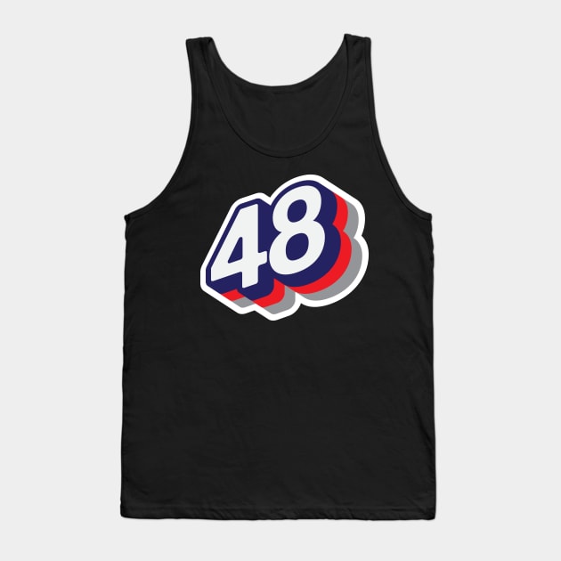 48 Tank Top by MplusC